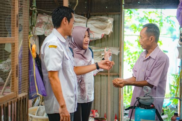 Monitoring ke Kelompok Tani, Penyuluh ingin Petani dan Peternak Terus Berkembang dan Menghasilkan