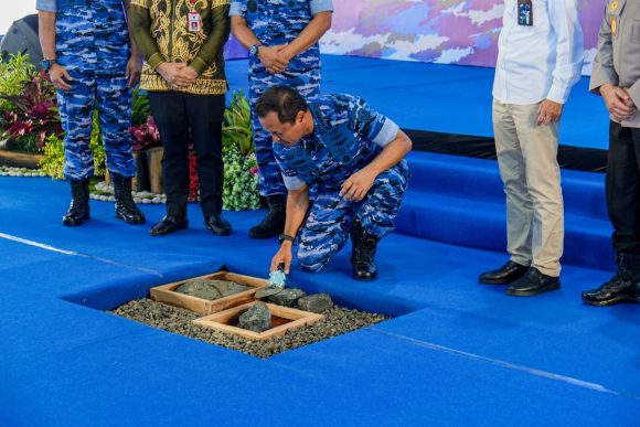 Ground Breaking Pembangunan Satuan Radar Banjarbaru
