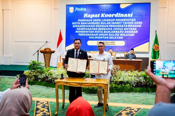 Gandeng Bulog, Banjarbaru Pastikan Stok Beras Aman dan Harga Stabil