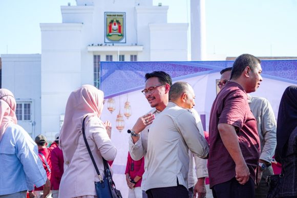 Pemkot Banjarbaru Gelar Apel Gabungan dan Halal Bihalal Pasca Lebaran