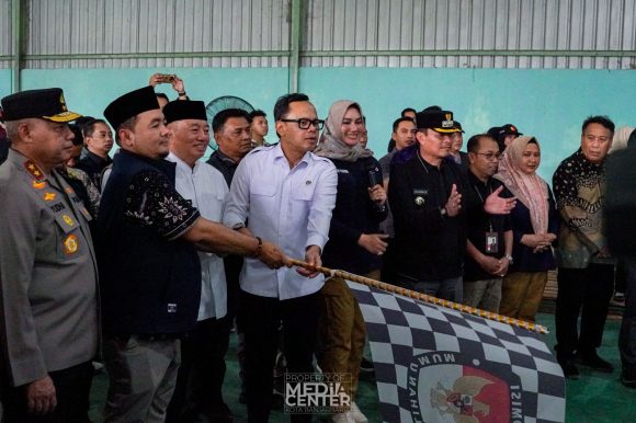 Wamendagri Tinjau Langsung Kesiapan PSU di Banjarbaru