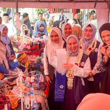Kunjungan Kerja Tim Pembina Posyandu Kalsel, Sinergi 6 SPM dan Teknologi untuk Kesehatan Masyarakat.