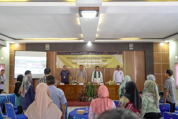 Loktabat Selatan jadi Kelurahan Cinta Statistik