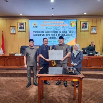 DPRD Kota Banjarbaru Laksanakan Paripurna Penetapan Lisa – Wartono