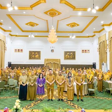Menuju Birokrasi Unggul, Pj Wali Kota Banjarbaru Buka Sosialisasi Manajemen Talenta ASN 2025.