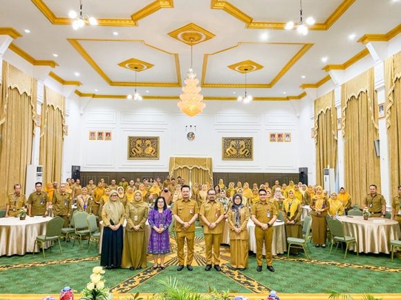 Menuju Birokrasi Unggul, Pj Wali Kota Banjarbaru Buka Sosialisasi Manajemen Talenta ASN 2025.
