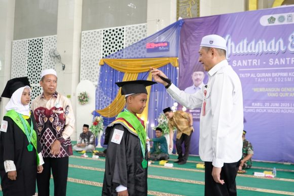 513 Santri Diwisuda dalam Khataman Al-Qur’an XXIII BKPRMI Kota Banjarbaru