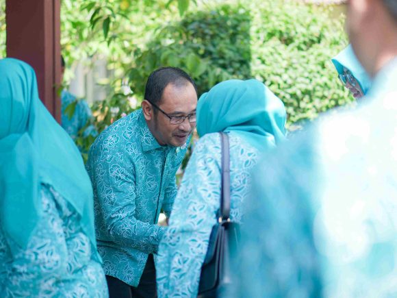 H. Riandy Hidayat Sambut Kedatangan TP PKK Provinsi Kalsel di Banjarbaru