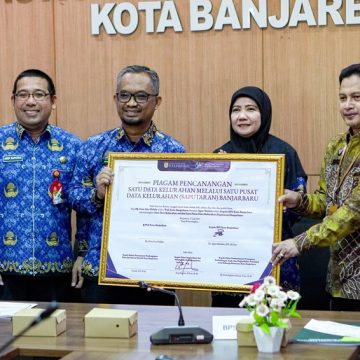 _MCB9630bjbtv Pencanangan Program Satu Pusat Data Kelurahan Banjarbaru 2025 Resmi Dijalankan