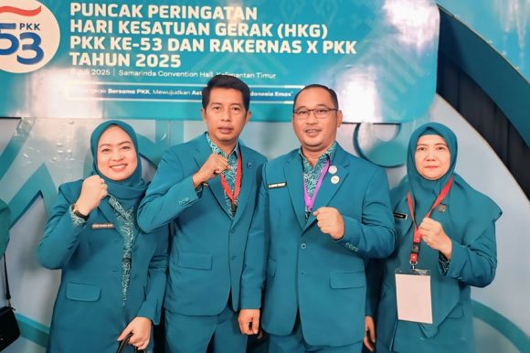 Ketua TP PKK Kota Banjarbaru Ikuti Rakernas X PKK dan Puncak HKG ke-53 di Samarinda