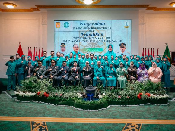 TP PKK Banjarbaru 2025–2030 Resmi Dilantik, Siap Wujudkan Banjarbaru Emas