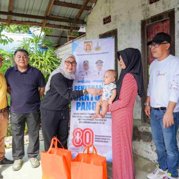 1000331285_11zon Pemko Banjarbaru Serentak Salurkan Bantuan Sembako untuk 435 Keluarga Penerima Manfaat
