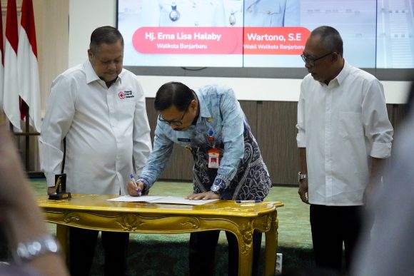 PMI Kota Banjarbaru Resmi Dilantik untuk Masa Bakti 2024-2029