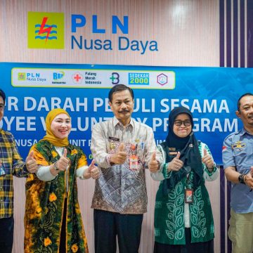 Wartono Tinjau Donor Darah di PLN Nusa Daya, Dukung Ketersediaan Kantong Darah Banjarbaru