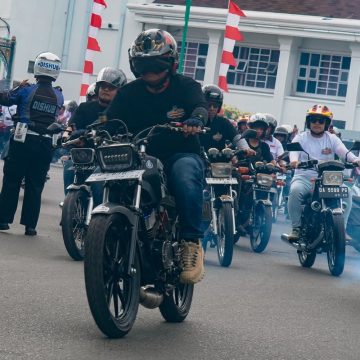 Banjarbaru Jadi Pusat Pecinta RX-King, Ribuan Biker Ramaikan Jambore Nasional YRKI ke-18
