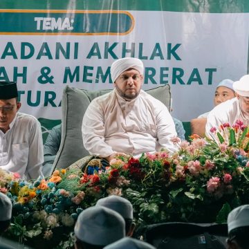 Habib Muhsin Al Hamid dari Tanggul Hadiri Tablig Akbar Sungai Besar