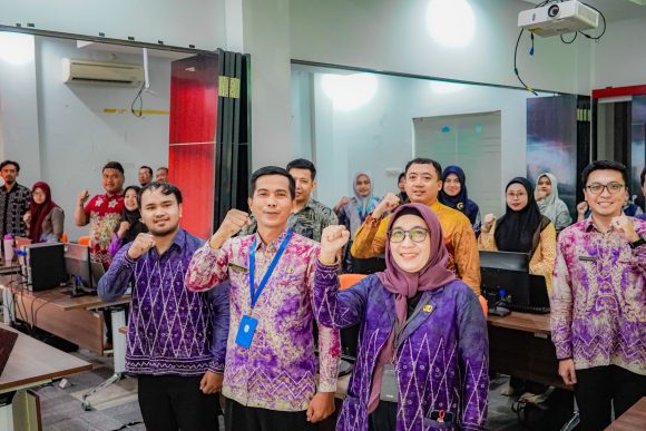 Diskominfo Banjarbaru Gelar Monitoring dan Evaluasi Progres Keterisian Data Statistik Sektoral serta Uji Coba Modul Baru Dalam Platform Data