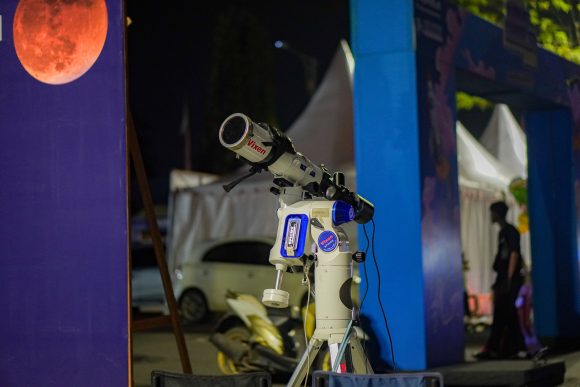 Lapangan dr. Murdjani Jadi Lokasi Pemantauan Gerhana Bulan Total Bersama BMKG