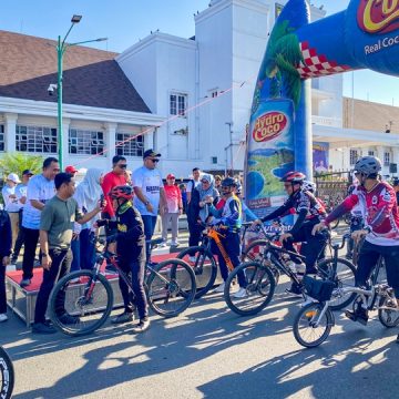 Semarak HAORNAS ke-24, Wali Kota Lisa Halaby Ajak Warga Senam dan Gowes Bareng