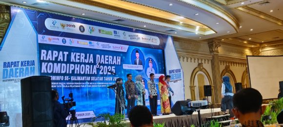 Diskominfo Banjarbaru Raih Penghargaan CSIRT Tercepat pada Ajang Rakerda & Komdiphoria Kalsel
