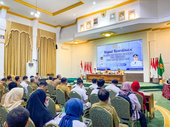 Rakor Pimpinan SKPD Banjarbaru Bahas Arah Pembangunan, Disertai Serah Terima Lahan Pemakaman dari REI Kalsel