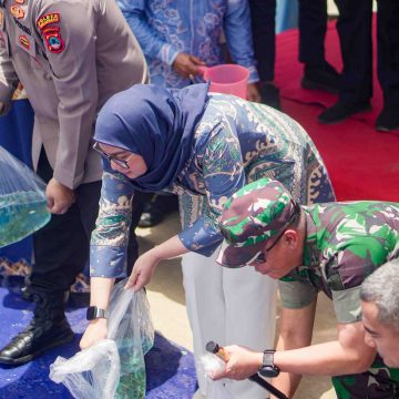 Cegah Banjir, Wali Kota Banjarbaru Resmikan Kolam Retensi Guntung Jingah