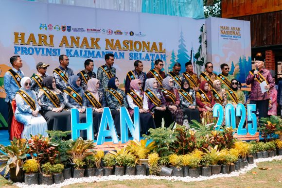 Daerah se-Kalsel Bersatu Peringati Hari Anak Nasional 2025