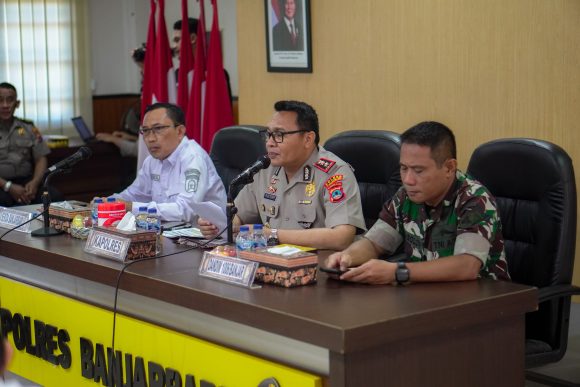 Pemko dan Polres Banjarbaru Matangkan Sinergi Pengamanan Nataru serta Momen 5 Rajab