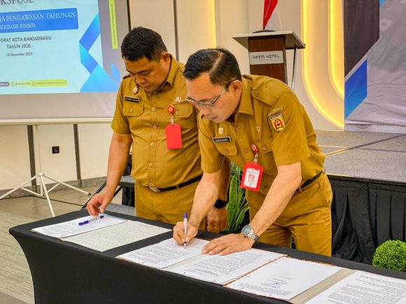 PKPT Berbasis Risiko 2025 Dieskpose, Pemkot Banjarbaru Perkuat Pengawasan Internal.