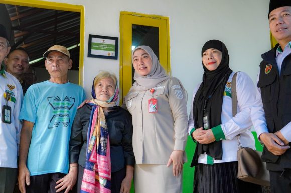 Lisa Halaby tinjau 3 Rumah Penerima Rehabilitasi dari BAZNAS