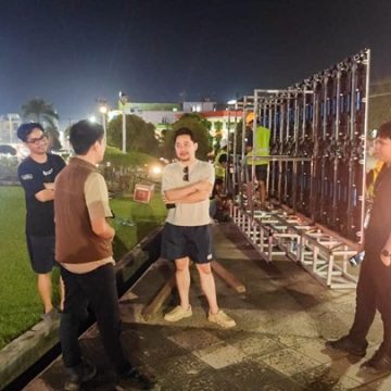 Pemkot Banjarbaru Hadirkan 9 Videotron, Wali Kota Lisa: Untuk Memudahkan Jamaah Melihat Langsung Siaran Dari Ar-Raudah