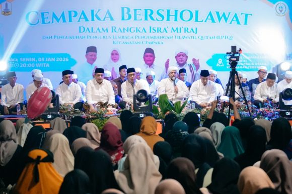 Cempaka Bershalawat dan Pengukuhan Pengurus LPTQ Kecamatan Cempaka