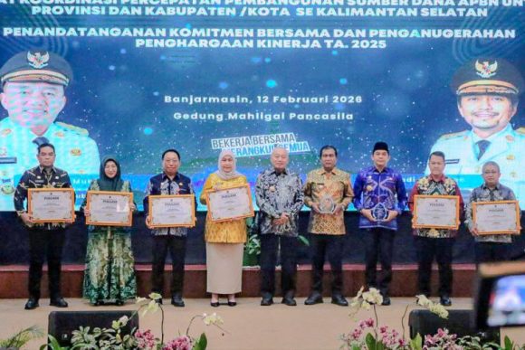 Banjarbaru Sabet Terbaik II Penyerapan TKD 2025, Bukti Tata Kelola Fiskal Kian Solid di Era Wali Kota Lisa