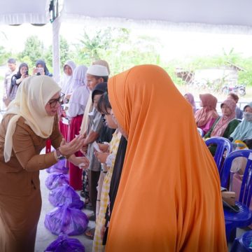 Hadir di Tengah Masyarakat, Wali Kota Banjarbaru Sapa Dhuafa, Lansia dan Anak Yatim di RTH Guntung Manggis