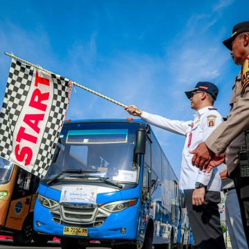 Mudik Aman Tanpa Kepadatan: Pemkot Banjarbaru Berangkatkan 176 Warga ke Banua Anam Lewat Mudik Gratis 2026