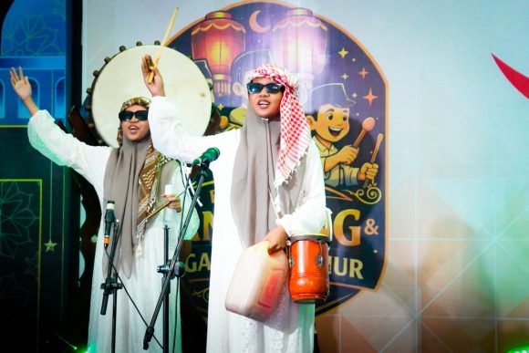 Cahaya Tanglong dan Bagarakan Sahur Hidupkan Malam Banjarbaru