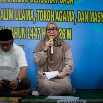 Safari Ramadan 1447 H Menggema di Cempaka, Wali Kota Lisa Perkuat Ukhuwah Bersama Warga Sungai Tiung.