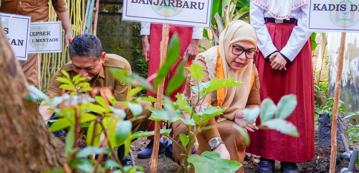 Wujudkan Pengetahuan Ketahanan Pangan Sejak Dini Dimulai Dari SDN 1 Mentaos