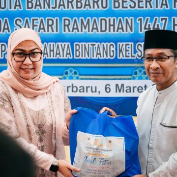 Safari Ramadan di Sungai Besar, Ambulans Diserahkan untuk Warga