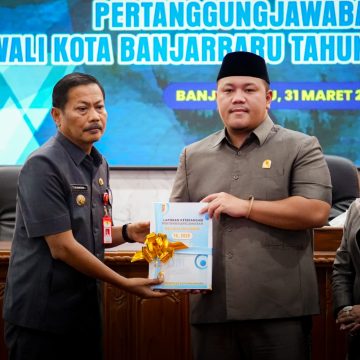 DPRD Banjarbaru Gelar Rapat Paripurna Penyampaian LKPJ Wali Kota Tahun Anggaran 2025
