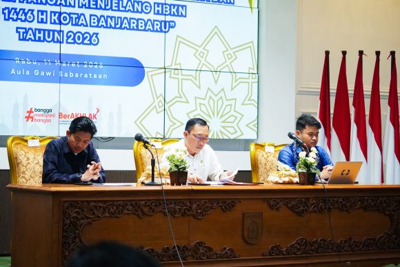 Jelang Idul Fitri 1447 H, Pemkot Banjarbaru Gelar HLM TPID Perkuat Strategi Kendalikan Inflasi dan Jaga Stok Pangan