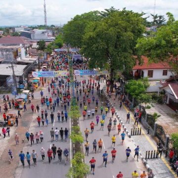 Wajah Baru CFD Banjarbaru, Mulai 12 April Jalan Panglima Batur Jadi Pusat Olahraga dan UMKM