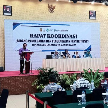 Perkuat Sinergi Lintas Sektor, Dinkes Banjarbaru Gelar Rakor P2P Bahas Penanganan TBC, KLB PD3I, hingga Kanker Leher Rahim