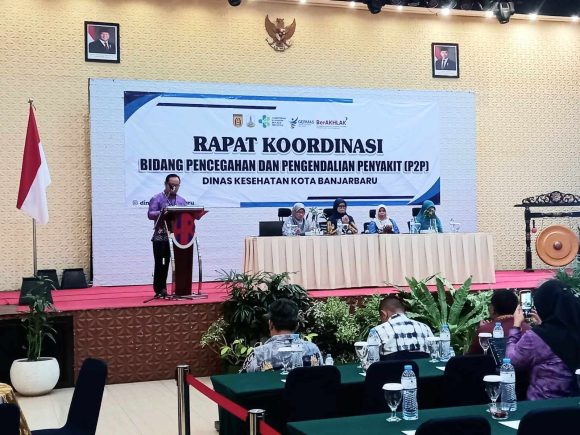 Perkuat Sinergi Lintas Sektor, Dinkes Banjarbaru Gelar Rakor P2P Bahas Penanganan TBC, KLB PD3I, hingga Kanker Leher Rahim
