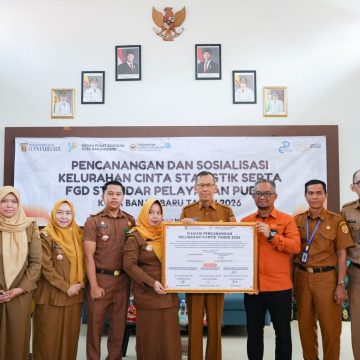 Melek Statistik, Layanan Makin Apik, Kelurahan Guntung Manggis Jadi ‘Kelurahan Cantik’