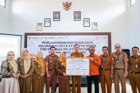 Melek Statistik, Layanan Makin Apik, Kelurahan Guntung Manggis Jadi ‘Kelurahan Cantik’