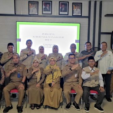 Matangkan Persiapan Haji, Dinkes Banjarbaru Gelar Rapat Koordinasi Kesehatan bersama Petugas Kloter BDJ 10
