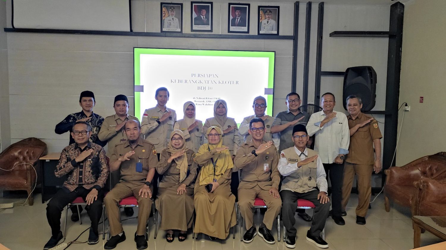 Matangkan Persiapan Haji, Dinkes Banjarbaru Gelar Rapat Koordinasi Kesehatan bersama Petugas Kloter BDJ 10