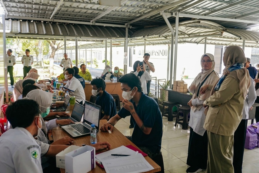 Pemko Banjarbaru Gelar Skrining Kesehatan Massal untuk Warga Binaan Lapas