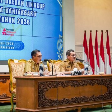 Rakor April Pemko Banjarbaru Soroti Pelayanan Publik, PAD, hingga Pencegahan Kanker Serviks